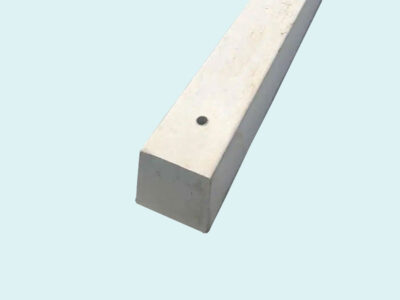 holed concrete post