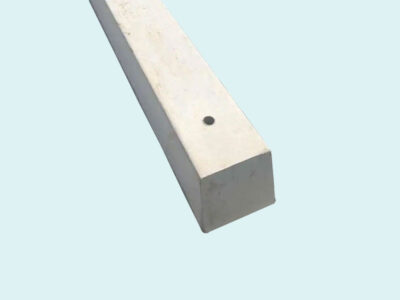 holed concrete post