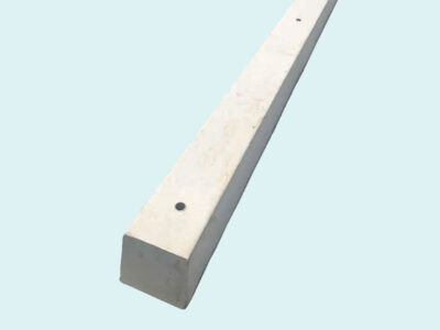 holed concrete post
