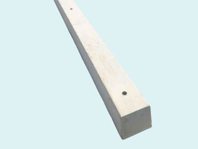 holed concrete post